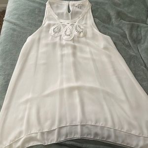 White short dress